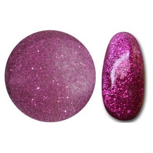 Nail Colour Acrylic - Glass Glitter Ruby